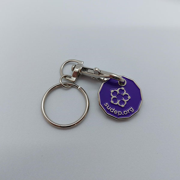 SUDEP Action Trolley Coin Keychain x 3