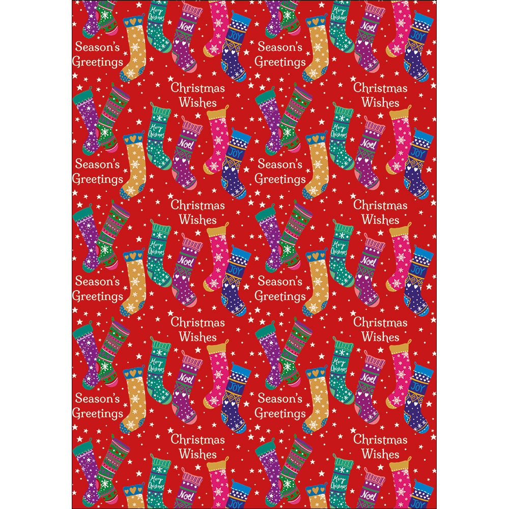 Stockings Gift Wrap