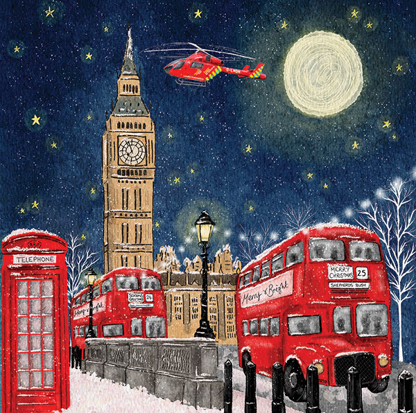 Helicopter over Big Ben