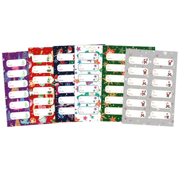 Multipack Labels - 6 different designs 25