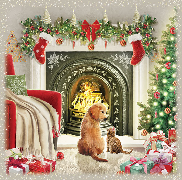 Festive Fireside