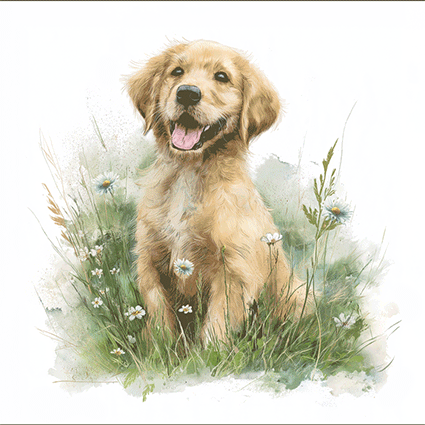 EDEe05 - Retriever Puppy