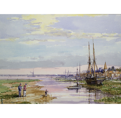 Low Water, Bosham - Correspondence Cards