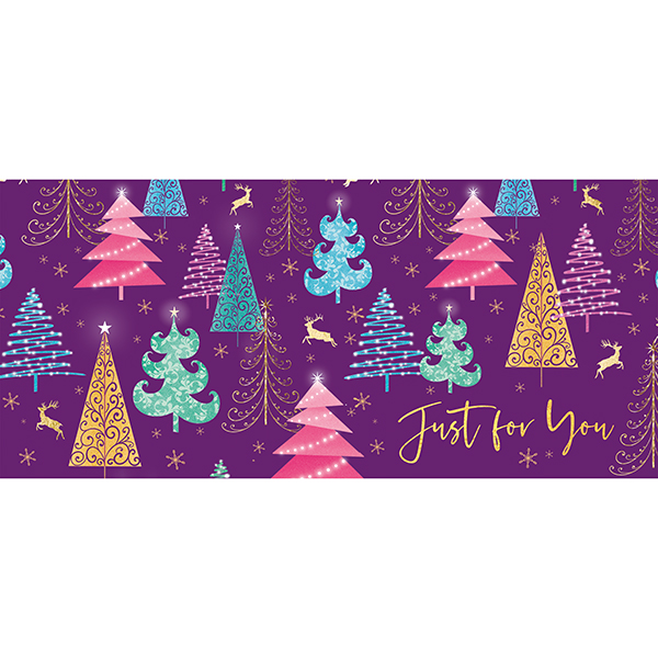 Neon Trees on Purple Wallet
