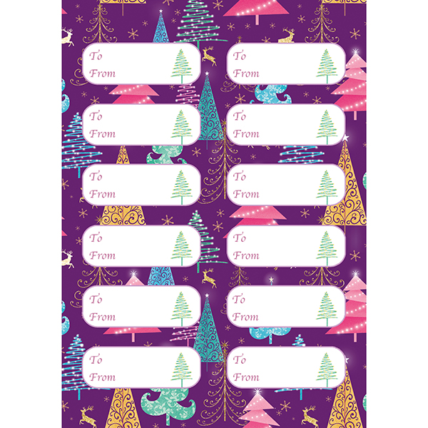 Neon Trees on Purple Labels