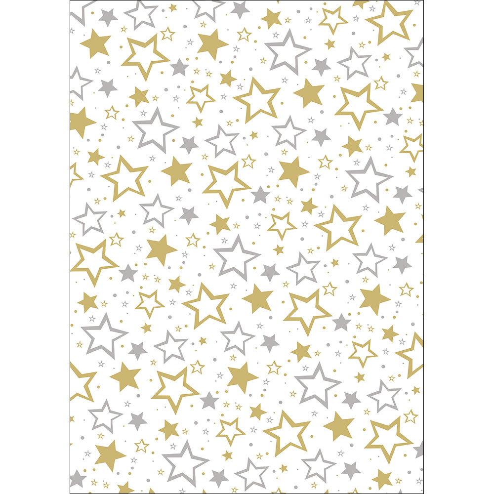 Stars Gift Wrap