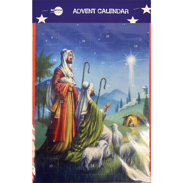 Advent Calendar - Shepherds Watched