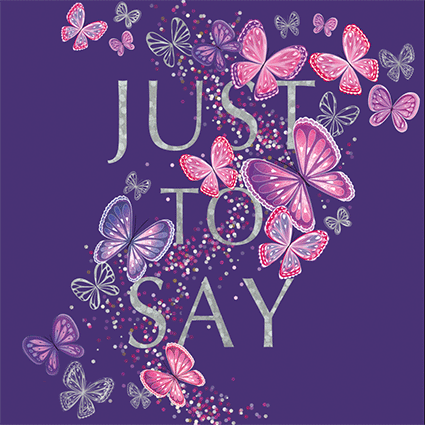 EDEe06 - Just to Say Butterflies