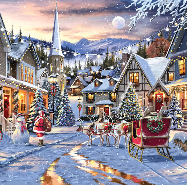 Christmas Eve Village