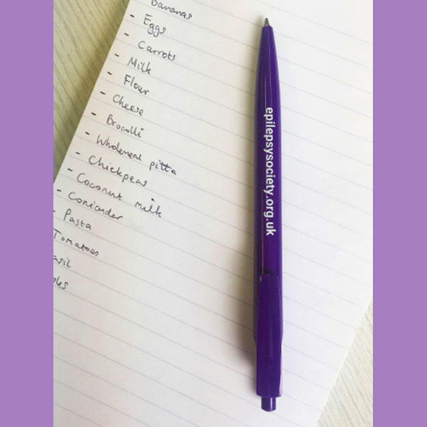 Epilepsy Society Pen