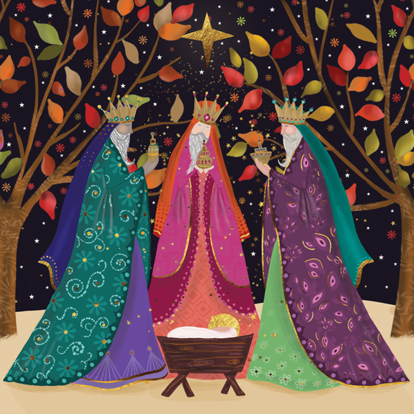 Advent Card  - Adoration of the Kings
