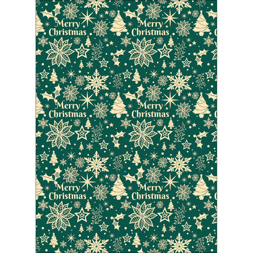 Christmas Icons Gift Wrap