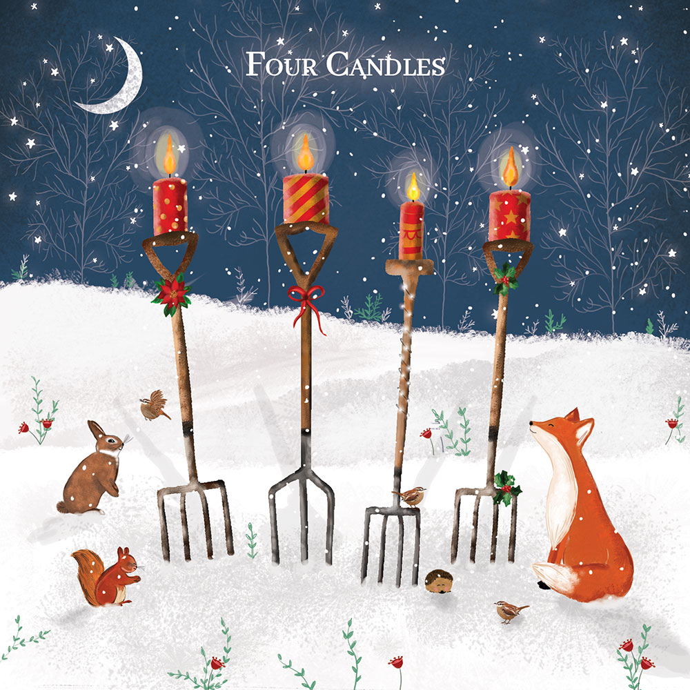 Four candles