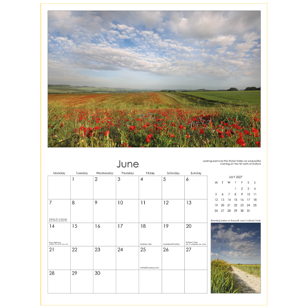 The Wylye Valley Calendar 2027