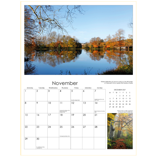 The Nadder Valley Calendar 2027
