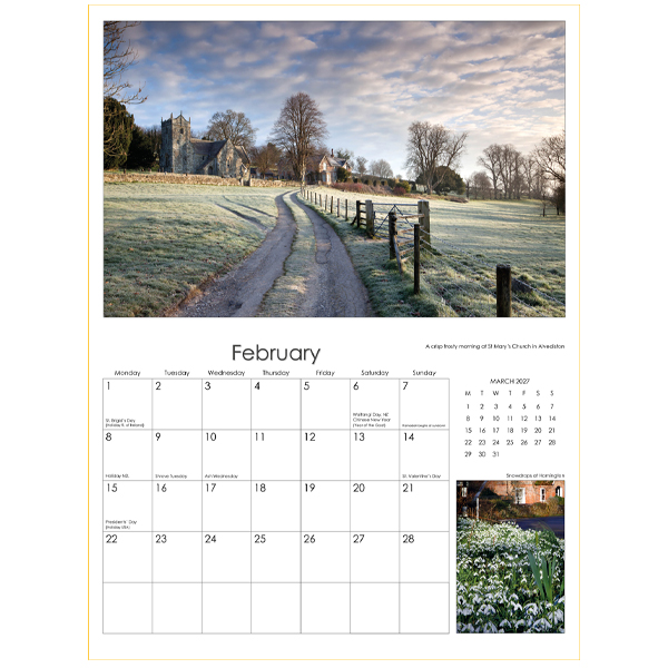The Chalke Valley Calendar 2027