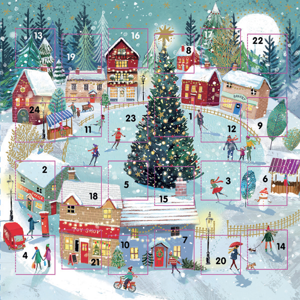 Christmas Delivery Mini Advent Calendar