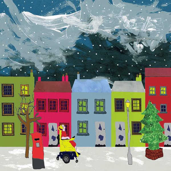 Christmas Wheels by Izzy, Treloar's student