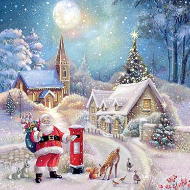 Snowy Village
