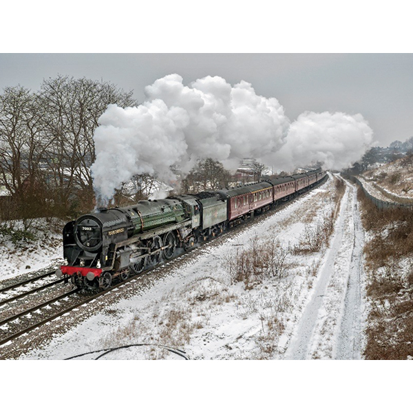 Oliver Cromwell In The Snow: Geoff Griffiths